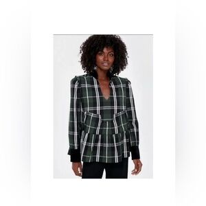 Tuckernuck Tartan Bristol Top XS $188 NWT Extra Small